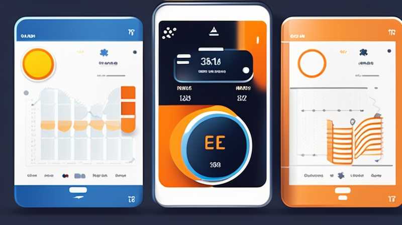 What does solar display e1 represent