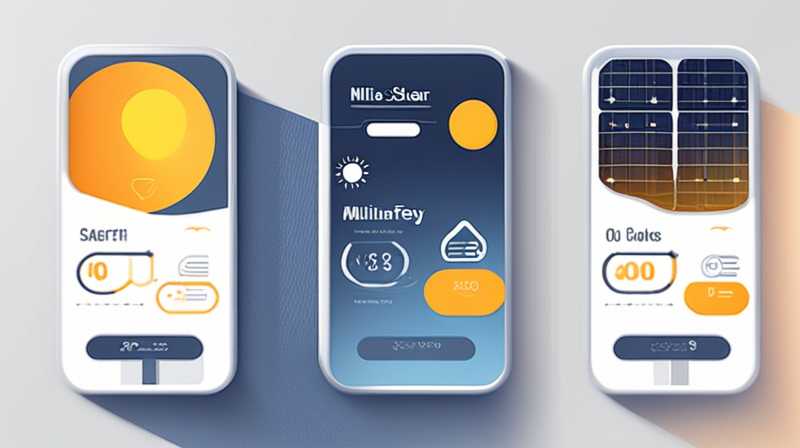 What is the quality of milliwatt solar energy?