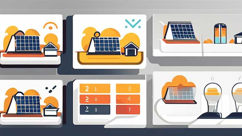 How to set the temperature of home solar energy