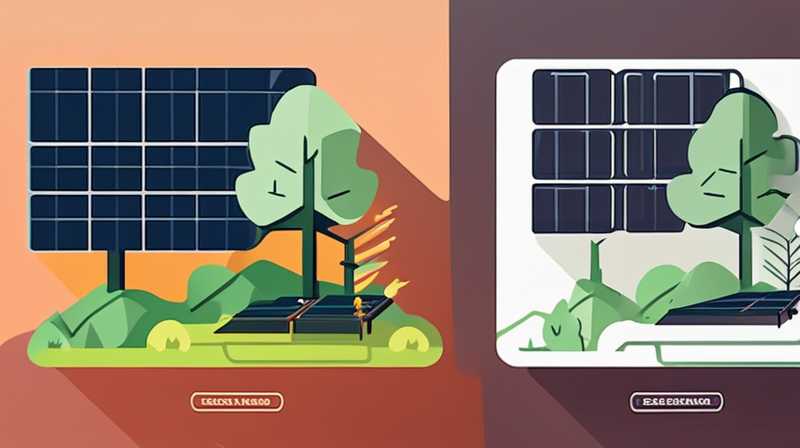 How to use solar energy to generate electricity in the wilderness