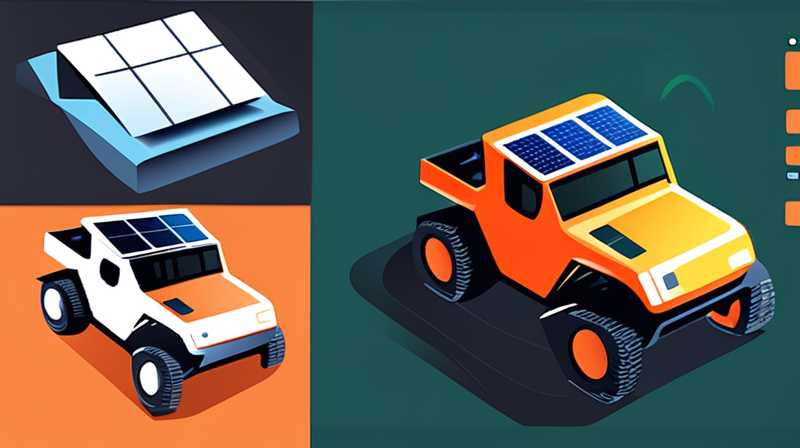 How to make a solar powered off-road vehicle