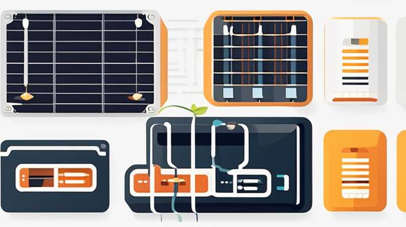 How to match and charge solar batteries