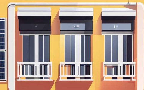 How much medium should be added to the balcony solar panel