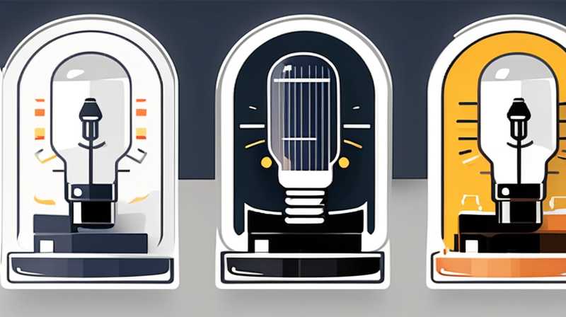 How to change solar lamp into induction lamp