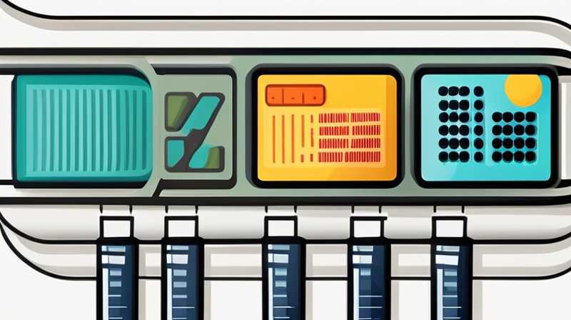 How to measure the battery power of solar energy