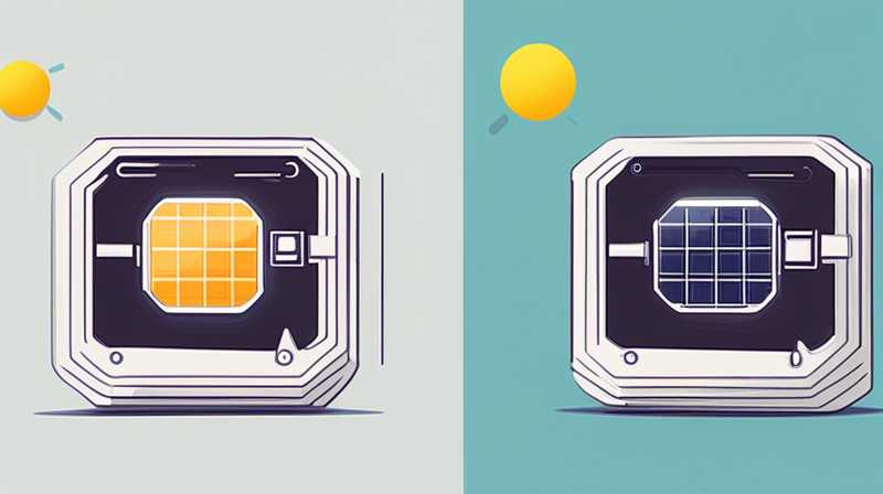How to add chip to solar lamp battery