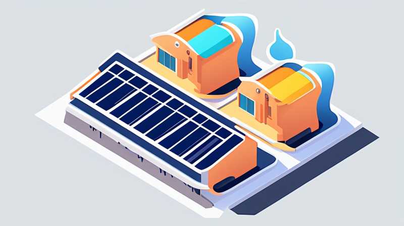 How to inject liquid into the villa solar pump station