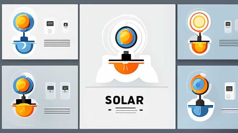 How to use solar valve s and o