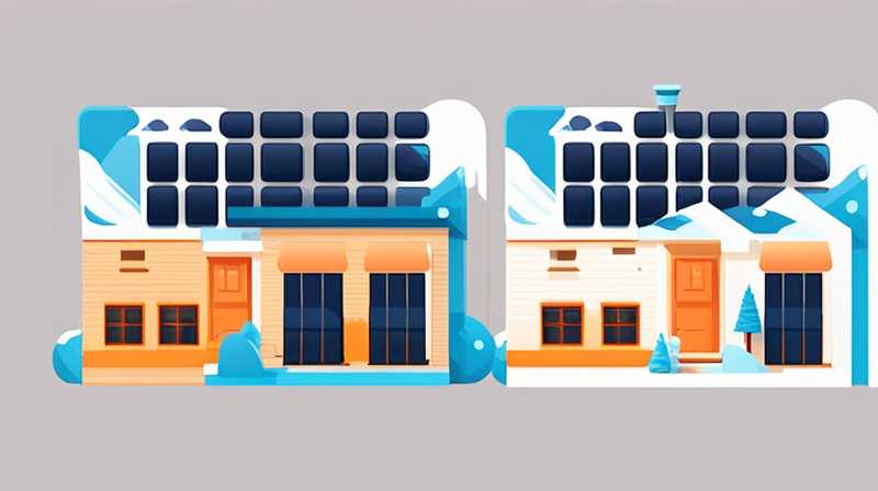 How much solar energy is there in winter