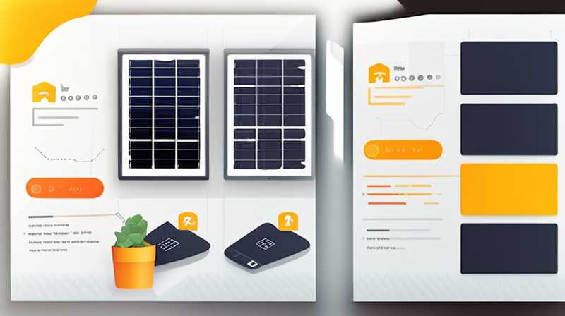 How to write a copy for installing solar lights