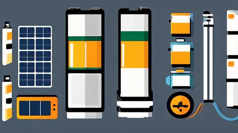 How to disassemble scrapped solar panel batteries