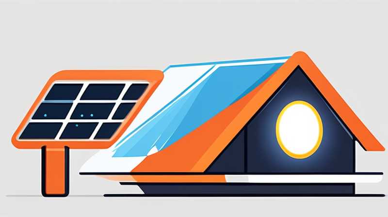 How to make solar lights light up automatically