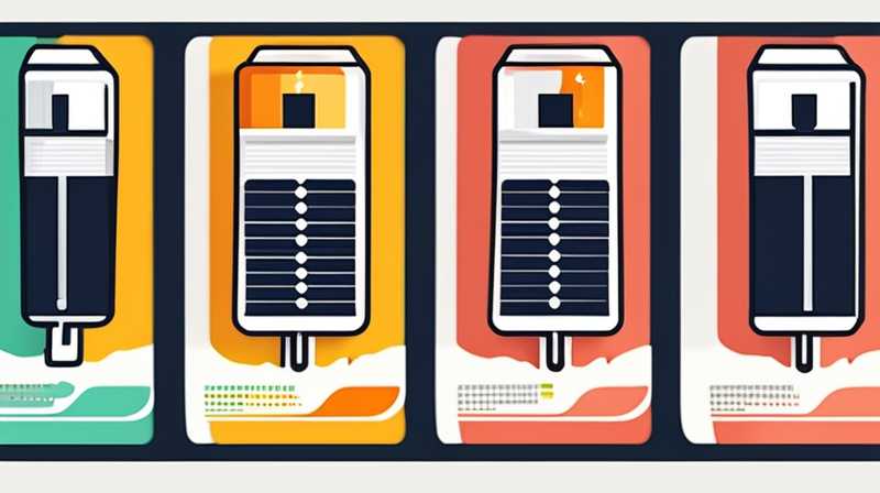 How to place batteries in solar charging panels