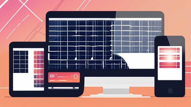 How to adjust the solar display screen after replacement