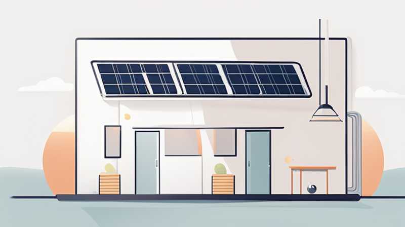 How to install a wall-mounted solar base station