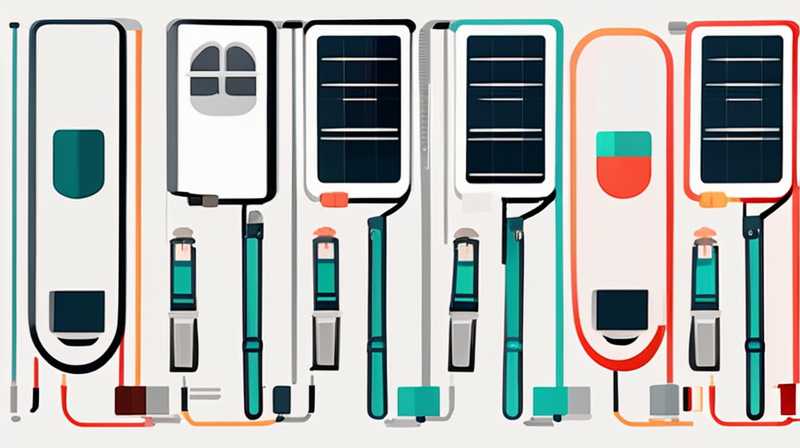 How to connect a charger to a solar cell