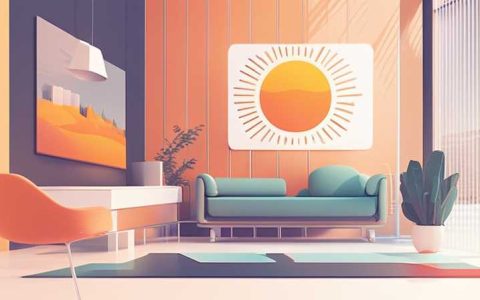 How long does it take for the sun to shine in a sunny room?