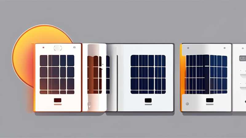 How many volts are solar integrated lights