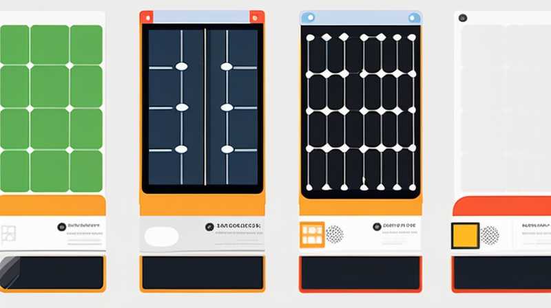 How to distinguish the front and back of solar back panel