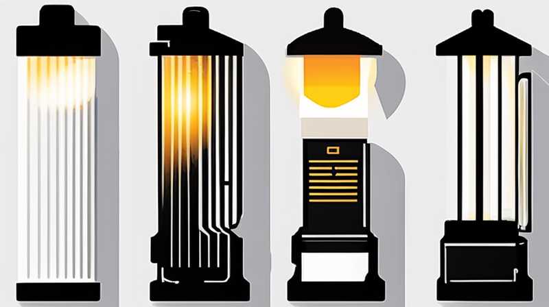 How bright is the solar ground light?