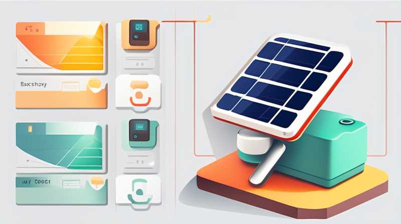 How to replace the battery of solar monitoring