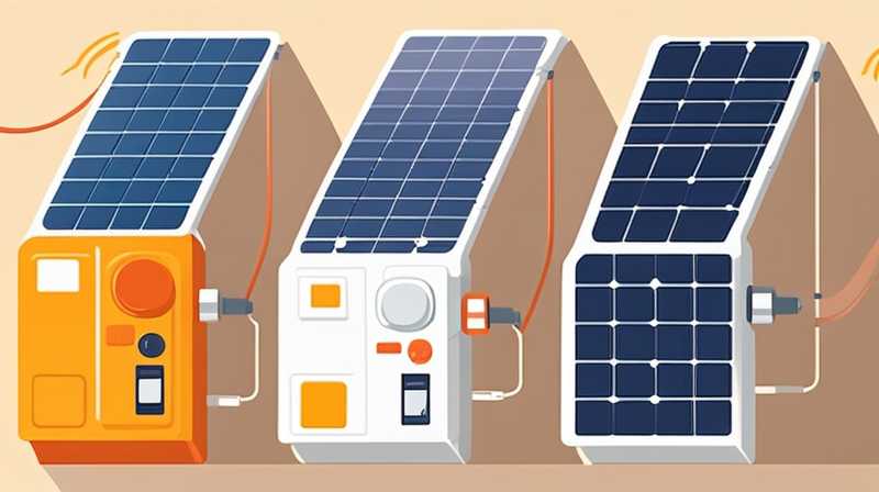 How to convert solar energy into AC power