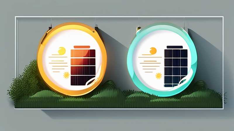 How many volts does the solar garden light panel have?