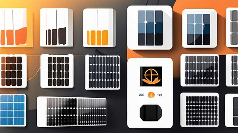 How many watts are two square meters of solar panels?