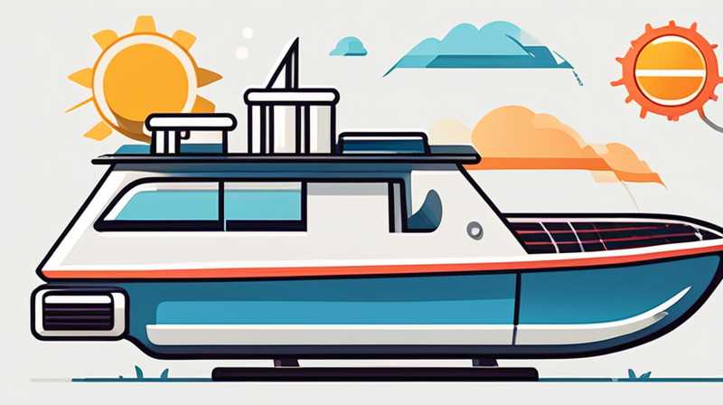 How much does a solar boat cost per kilogram?