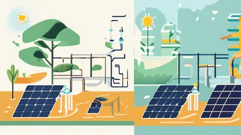 How to dismantle the sewage outlet of Qunsheng Solar