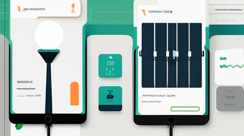 How to manually control solar street lights