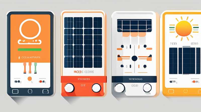 What does H mean in solar charge controller?