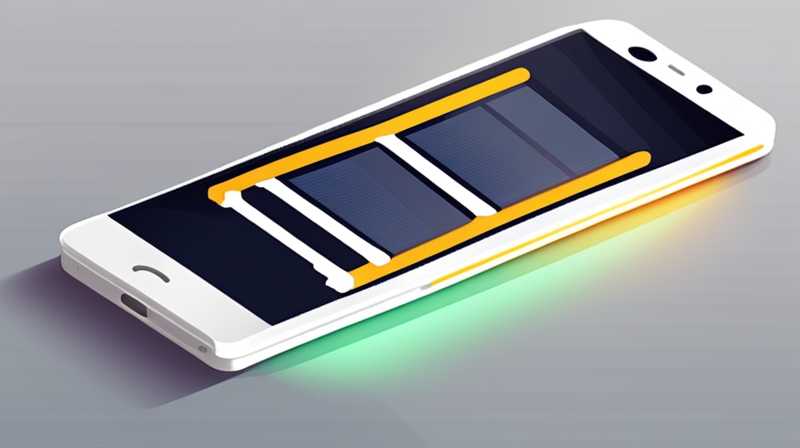 How to charge mobile phone battery with solar energy