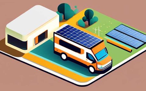 How many watts of solar energy per square meter for RV