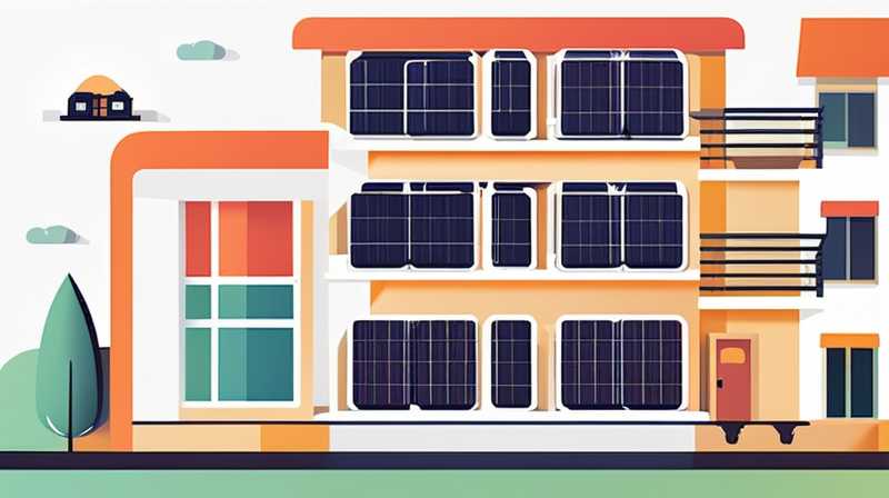 How to use solar panels for home use in the same city