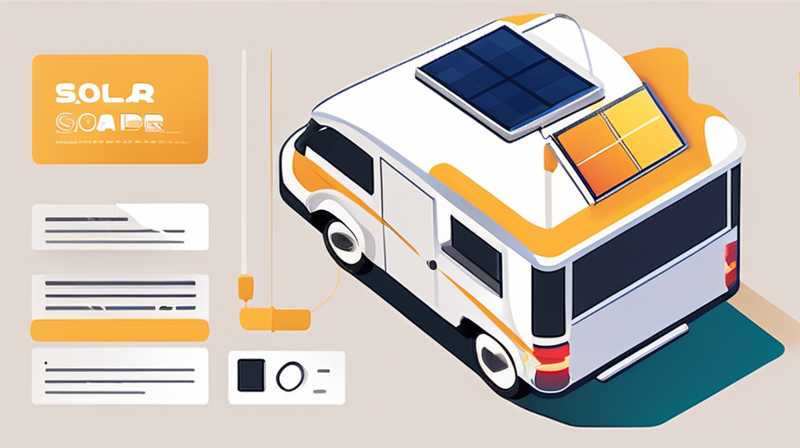 How to install solar panels on camper