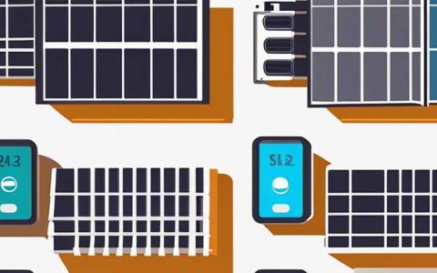 Which solar power system has a larger working current?