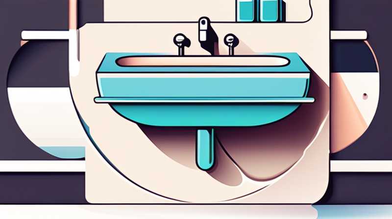 How to install a solar wash basin