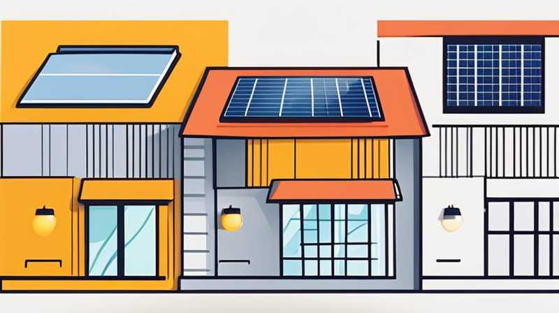 How to install solar energy on the top of a sloping roof