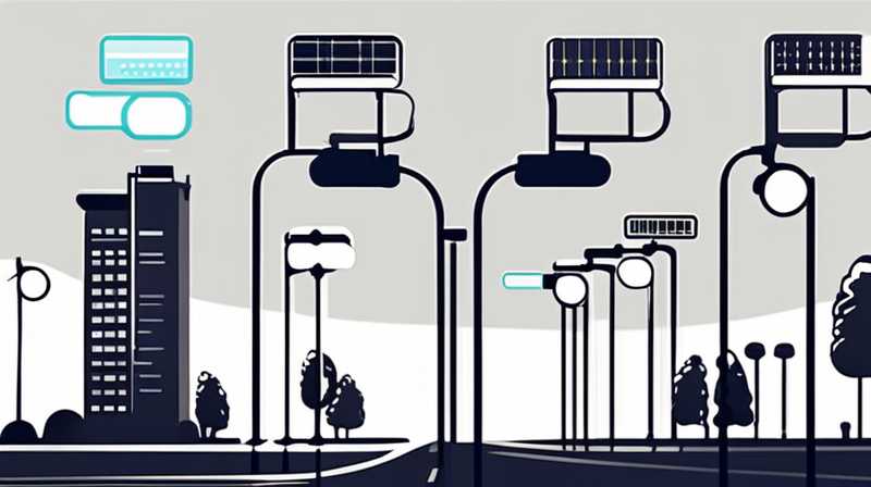 How to check the number of strings of solar street lights