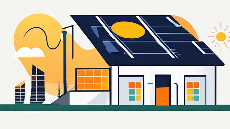 How to connect solar cells to light sources