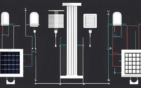 How to disassemble the American solar column light