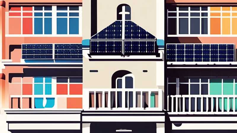 How many meters is the height of the balcony solar light