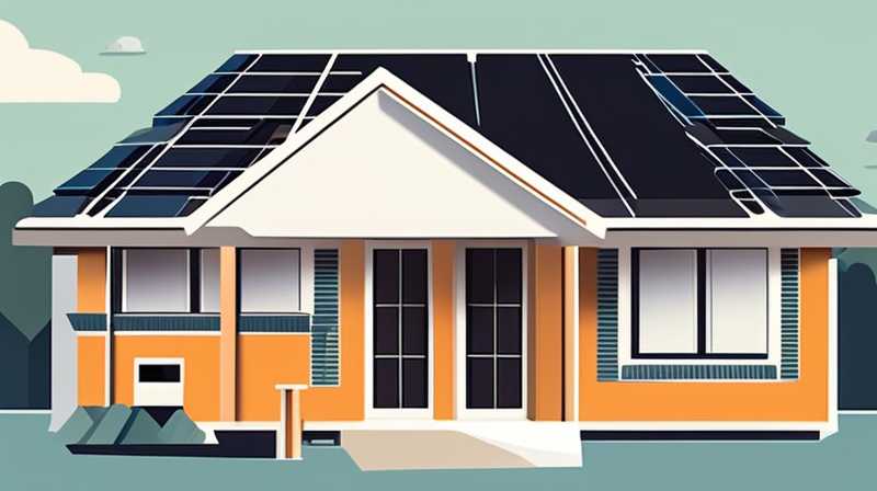 How to install solar panels on the roof of a bungalow