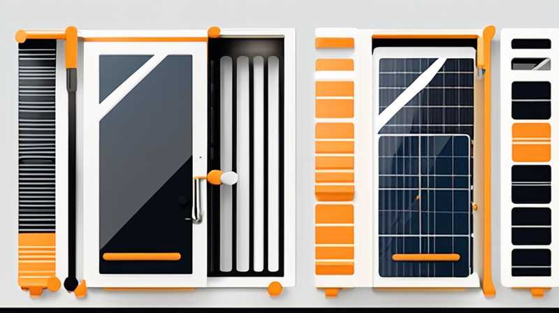 What to do if the wall mounted solar lock is broken