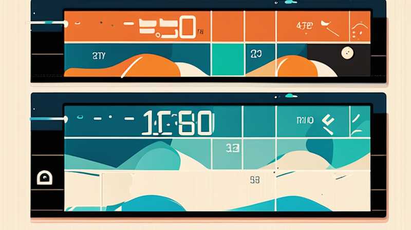 How much is a solar hour clock?