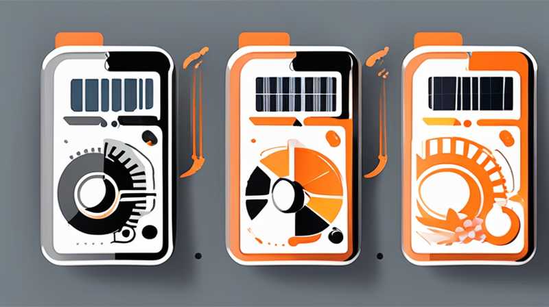 Which gear should I use to measure solar current?