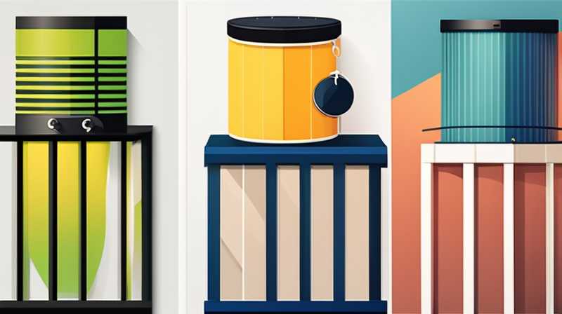 How to decorate the balcony with solar barrels