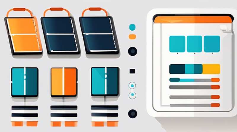 What are the components of solar cells