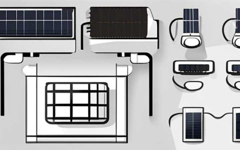 How to disassemble the solar floodlight panel